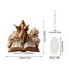 Jesus Ornament Sign Baptism Gift Sunday School Acrylic Nativity  Saint Collection Home Decoration Book Bible 2D Flat