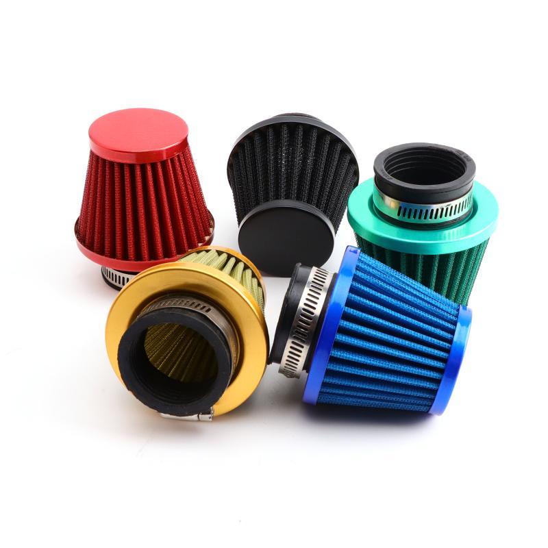 Motorrad Vergaser Zubehör Universal 38mm 48mm 58mm Luftfilter Reiniger Für 50cc-250cc Roller Motocross Pit Dirt Bike ATV