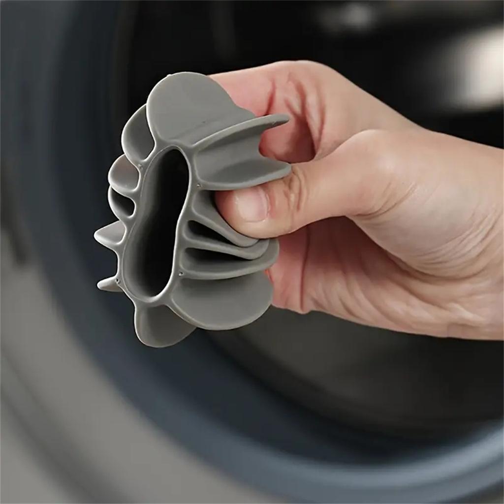 10pcs Reusable Laundry Balls, Anti-Winding Adsorption Hair Removal Cleaning Ball, Washing Machine Hair Catcher Laundry Balls