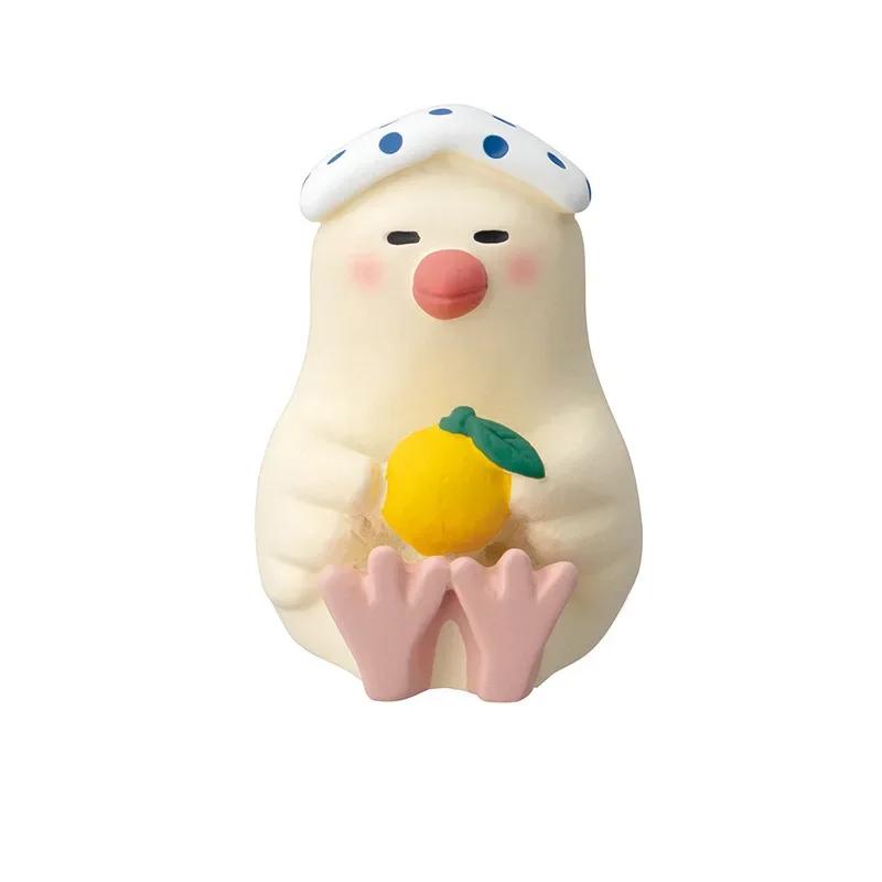 Japanese Groceries Lemon Cat Zakka Tide Play Gift Miniature INS Resin Crafts Small Decoration Scene Decoration Gift