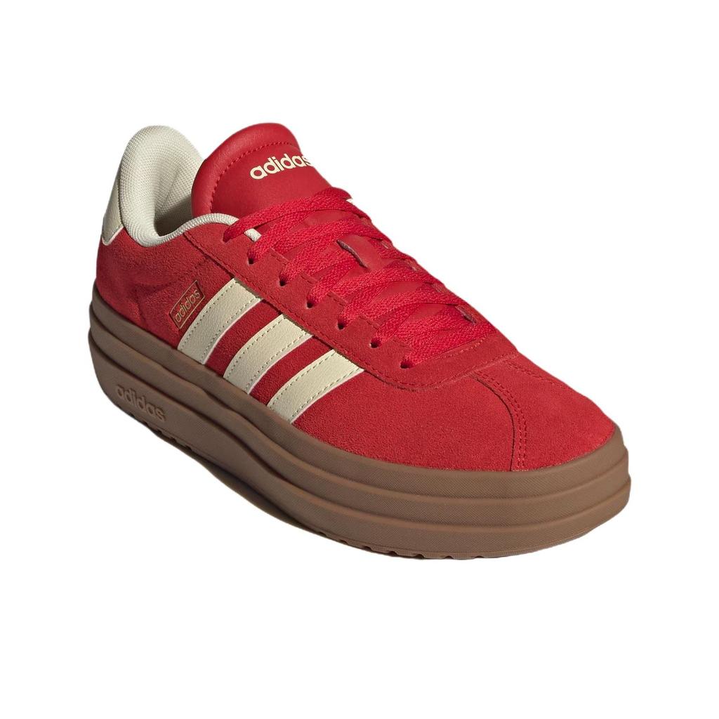 adidas VL Court Bold Comfortable Versatile Skate Shoes Women Sneakers Red KJ6852