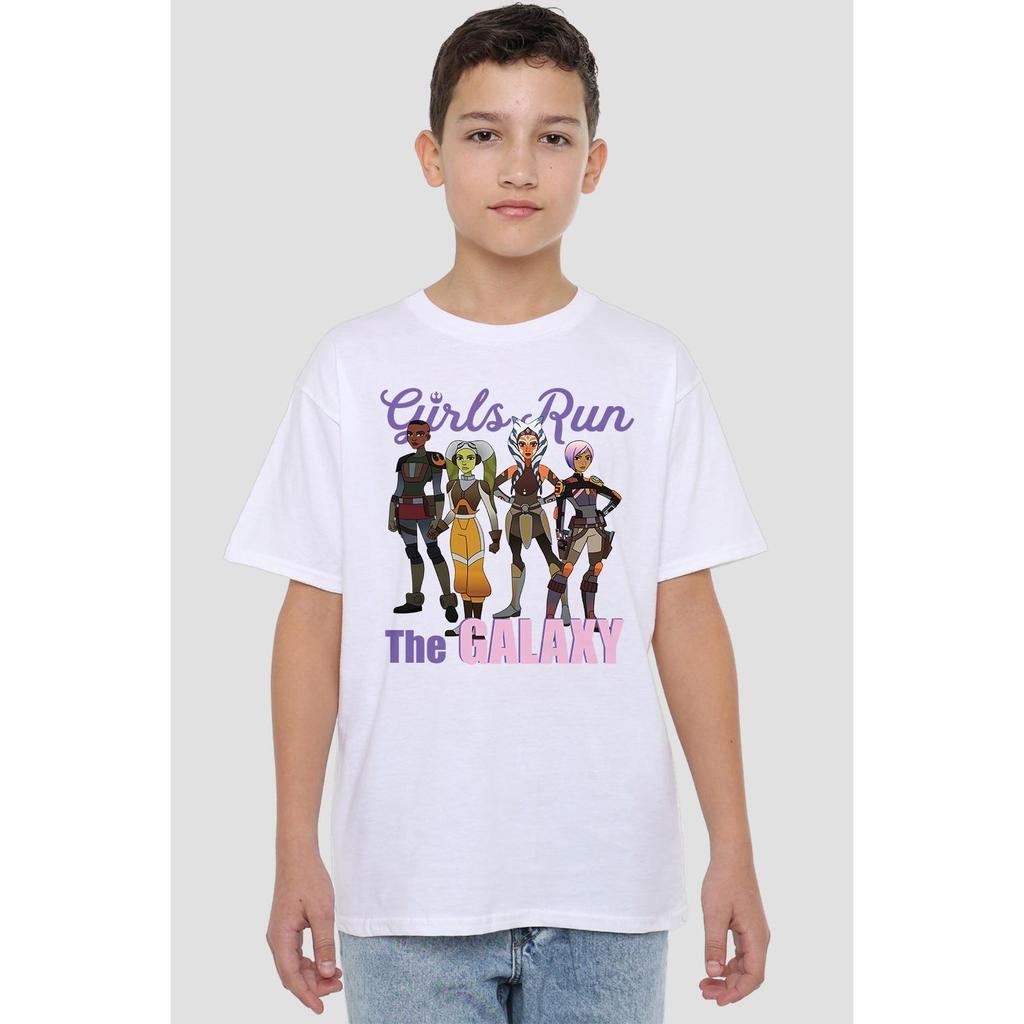 Ahsoka Childrens/Kids Galaxy Girls Ketsu Sabine Hera T-Shirt