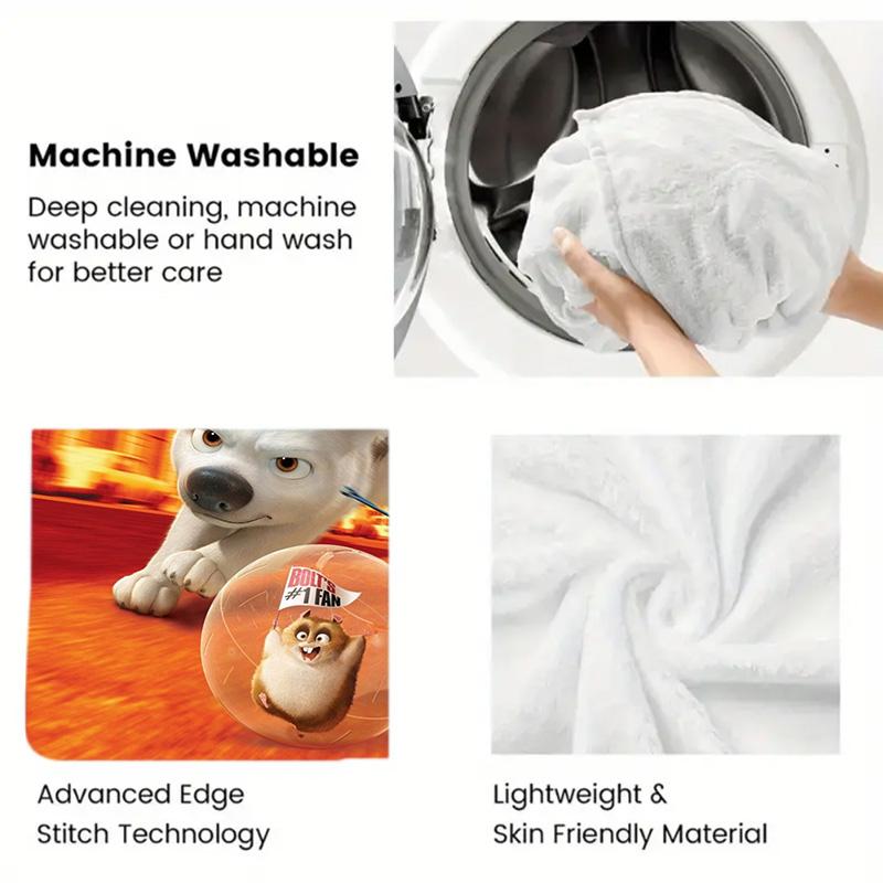 Bolt 2D Flat Pattern Flannel Blanket High quality All Seasons Warmth and Comfort Perfect for Christmas Gifts.NMT0928389