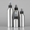 Hot 1pc 30ml 50ml 100ml Aluminium Spray Atomiser Bottle Refillable Empty Bottles Black Pump Atomizer Cosmetic Packaging Tool