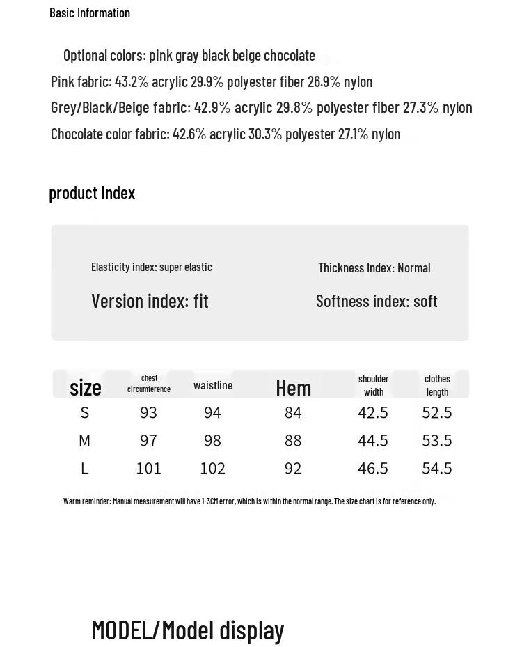 Dámská pletená vesta v kolejním stylu s barevnými bloky a výstřihem do V