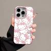 Cute Hello Kitty Lanyard Phone Case For Xiaomi Redmi 15 15C 14C 13C 12C A5 12 Note 14 Pro 13 12 Pro Plus 11 11S 4G 5G Casing