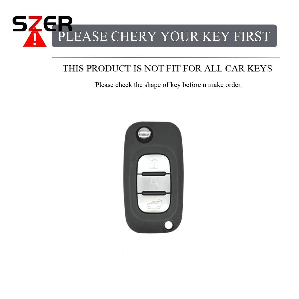 3 Buttons TPU Key Case Cover for LADA Vesta Granta XRay Kalina Priora Sedan Sport for Renault Fluence Clio Megane for Mercedes