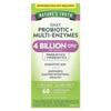 Daily Probiotic + Multi-Enzymes, 60 Vegetarian Capsules
