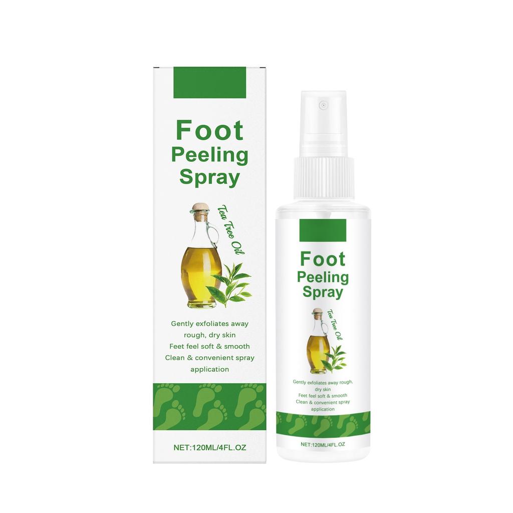 Tea Foot Exfoliating Spray: Gentle Exfoliating , Moisturizing , Smooth And Convenient Spray-style Foot Care Spray120ML