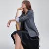 LadyS Elite Cai Wenjing Collection Deep Space Grey Wool Suit