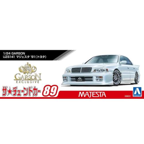 Aoshima Bunka Kyozai 1/24 The Tuned Car Series No.89 Toyota GARSON UZS141 Majesta '91 Plastic Model Car