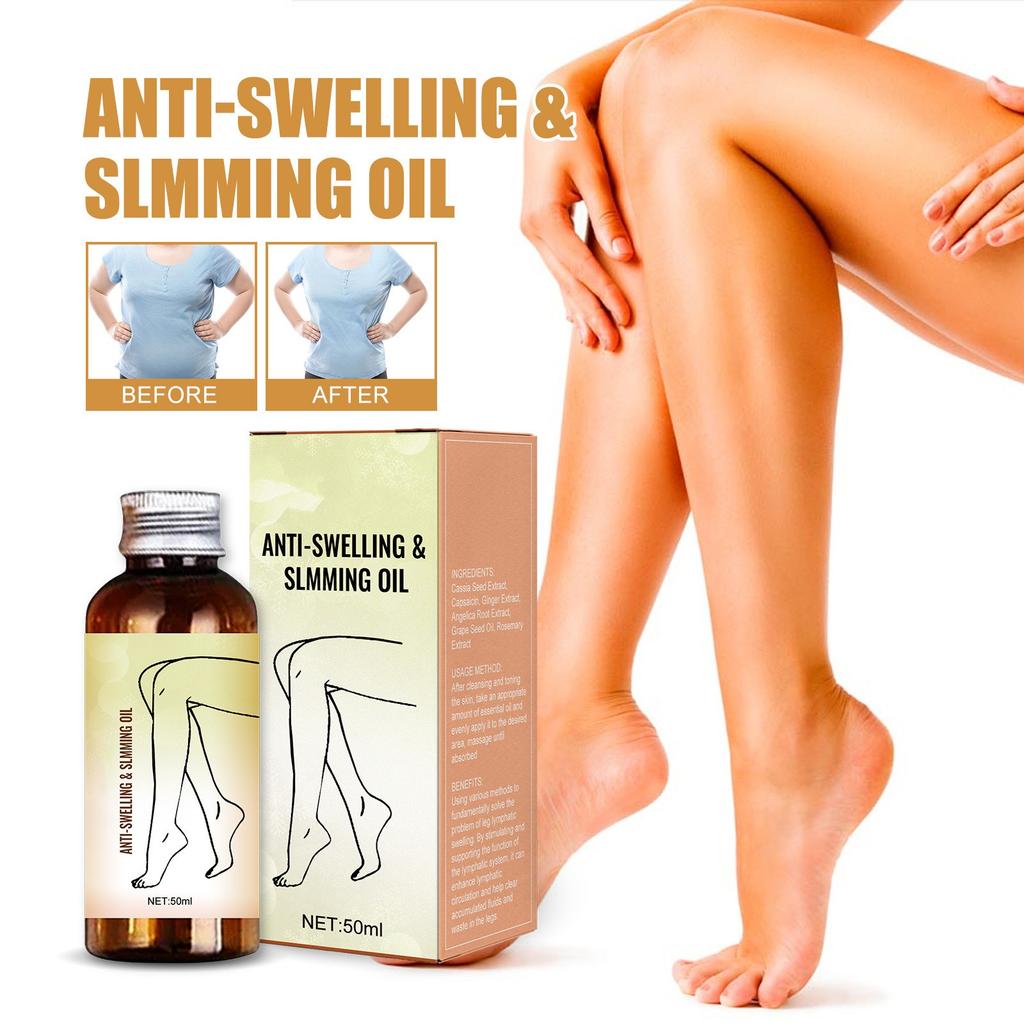 Slimming And Moisturizing Body Oil To Leg Swelling, Shape And Firm The Body, Remove Excess , And Tone Thigh Muscles. Oil For Slimming.60ml