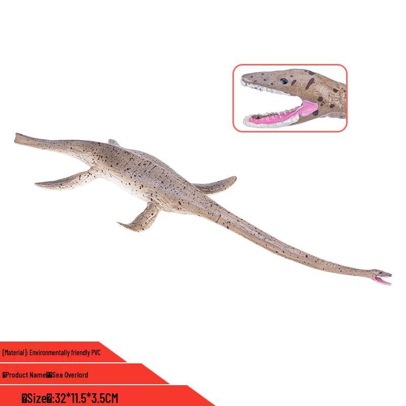 Dinosaur & Ancient Marine Life Model Toy Set: Mosasaur & Dunkleosteus