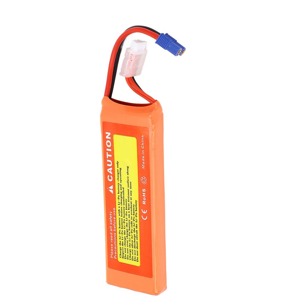 3000mAh LiPo Battery 11.1V 35C Replacement Quadcopter Battery with EC3 Plug for Speedboat Airplane