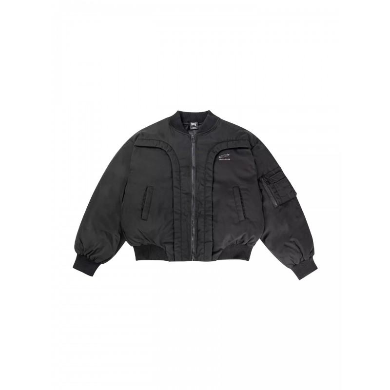 Winter Thick Baseball Cotton Jacket Retro Letter Split Design Warm Streetwear Men
