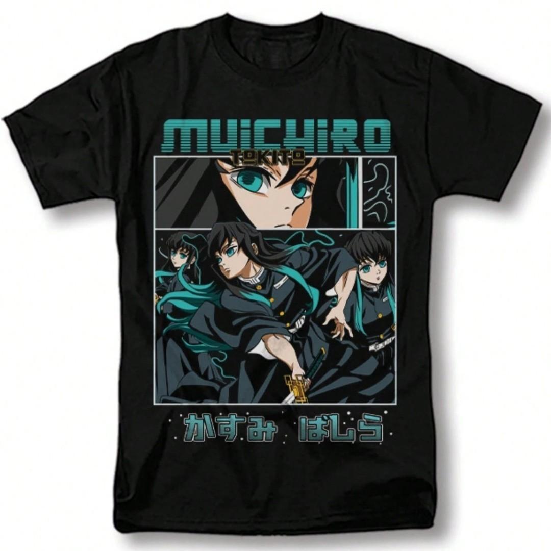 Muichiro Tokito Demon Slayer Shirt Anime Manga Tanjiro Kimetsu No Yaiba T Shirt Mens Womens Tees Top M