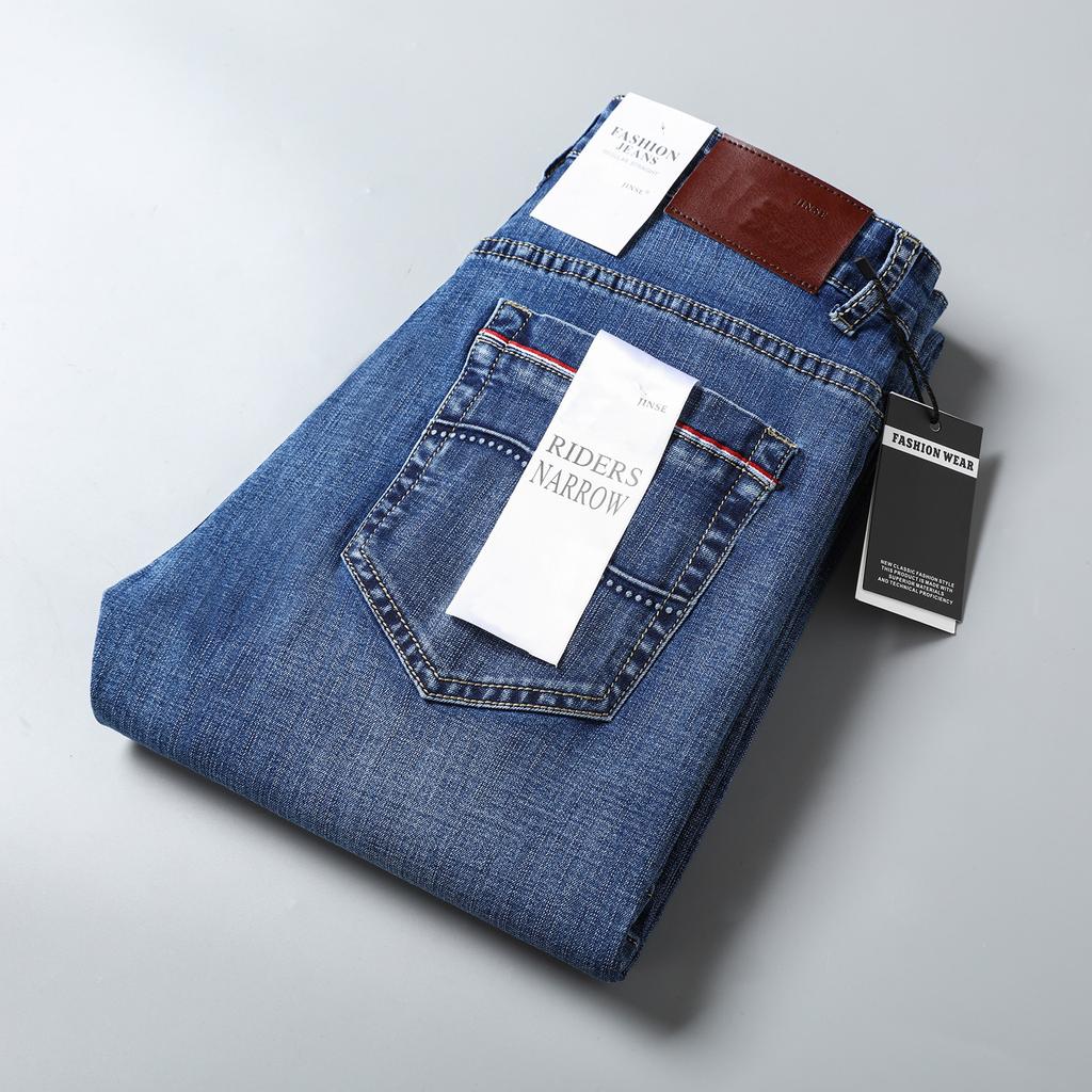 2021 Hombre 'S Jeans Algodón Slim Elástico Us Brand Fashion Business  Straight Pants Classic Style Spring Autumn Jeans Pantalones Vaqueros  comprar a buen precio — entrega gratuita, reseñas reales con fotos — Joom
