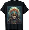 Native American Inspired Headdress Art Unisex T-Shirt
