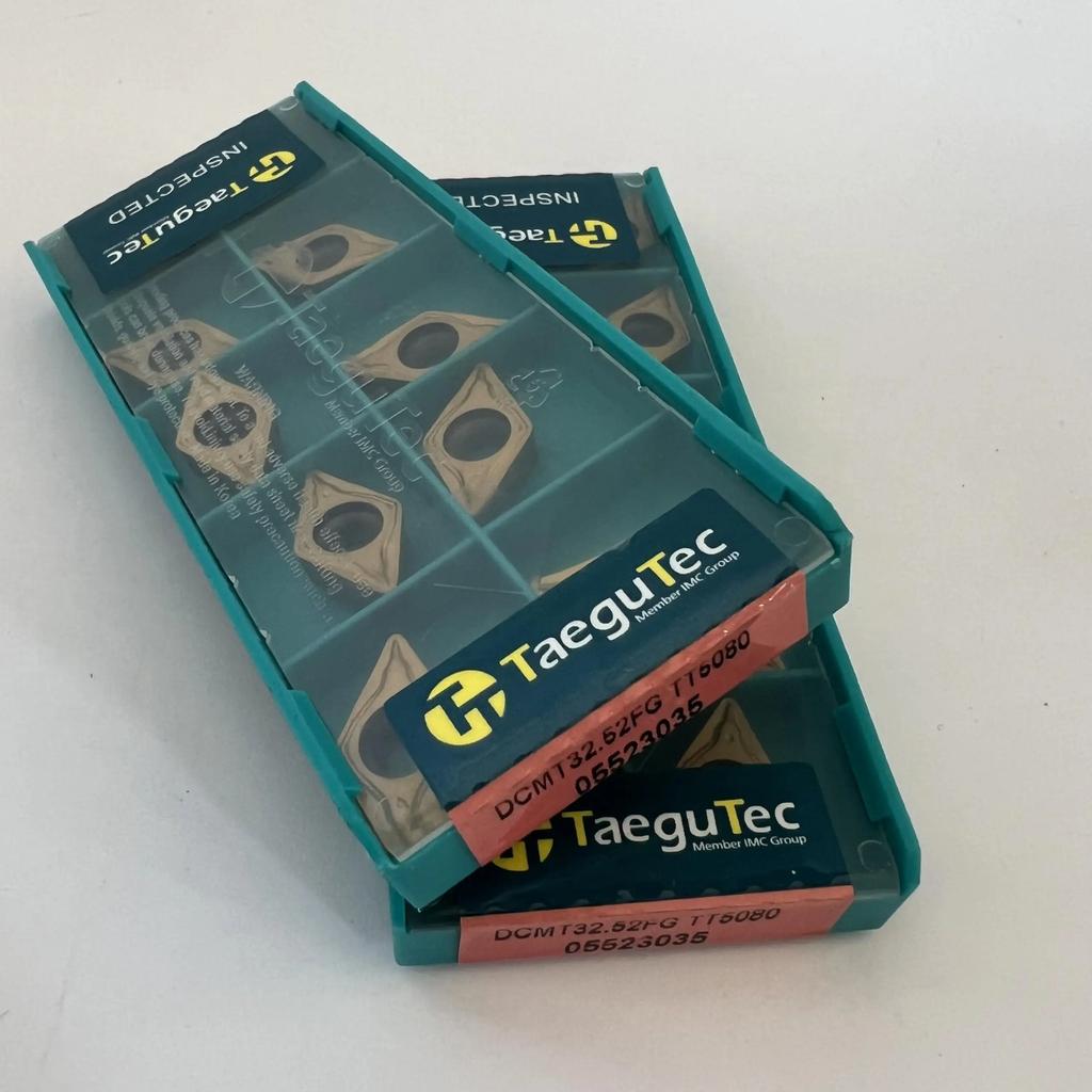 DCMT11T308FG TT5080 / Carbide blade 10 Pcs