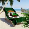 Racing Santander 2D Flat Print Beach Towel, Large Soft Quick Dry Towel for Beach Camping Swimming