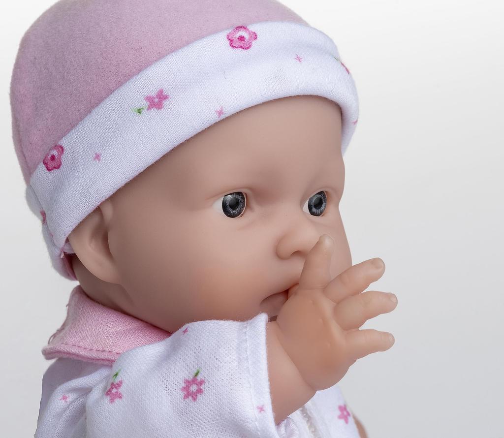 [JC Toys] JC Toys, La Baby 11inch Washable Soft Body Play Doll For Children 18 months Or Older, Designed by Berenguer 13107 [Item]