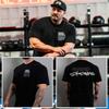 IR Iron Fitness Training Gym Casual TShirt Mens and Womens Luxury Brand Top 2026 New