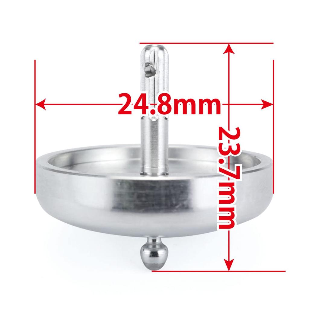 Spin Gear Goen Top de Precizie Fabricat de o Fabrică Mică din Tokyo Top Top, Diametru 24.8mm, (Goen + Plus)