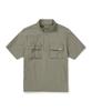 Snowpeak Apparel Root Stand Neck Short Sleeve Anorak (S25Mmran64) Khaki Gray