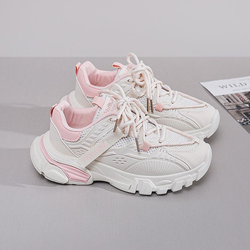 Women's Shoes Thick-soled Dad Shoes New Versatile and Breathable Casual Shoes Running Sports Shoes