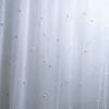 White Chiffon Pearl-encrusted Soft Mesh Fabric Suitable for Wedding Dresses Formal Gowns and Handmade DIY Clothing Fabrics