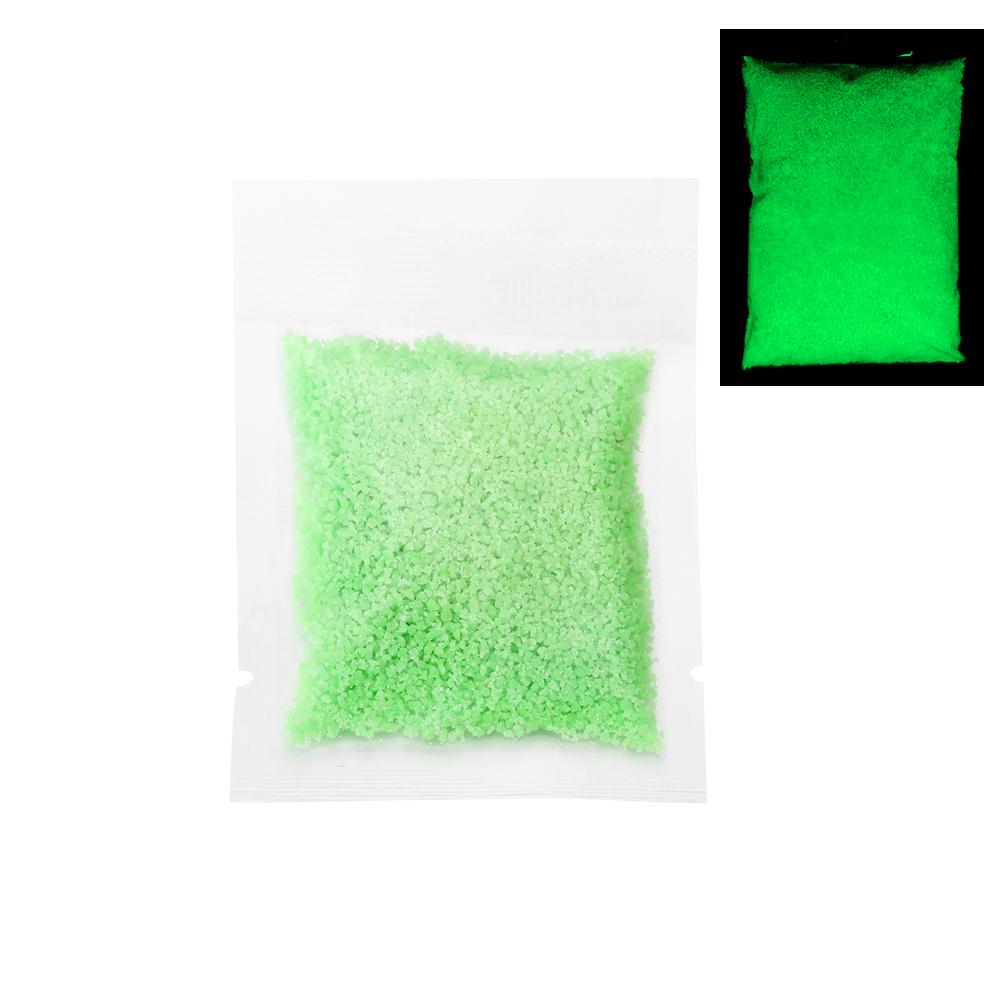 20-50g/Lot Luminous Sand Stone Fluorescent Super Luminous Particles Glow in the Dark Pigment for DIY Epoxy Resin Mold Fillings
