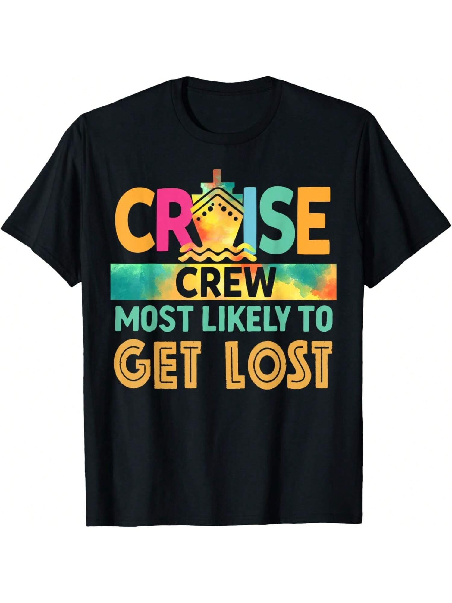 

Most Likely To Get Lost Cruise Crew Family Vacation Matching T-Shirt XXXXXL