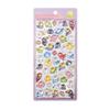 Chaojibao 3D Stickers Set Cute Glitter Girl Decor 1 Sheet Medium Thickness DIY Reward Stickers for Diary Arts and Crafts