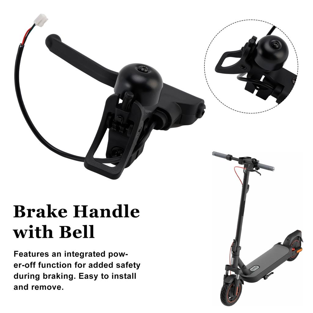 Brake Handle with Bells Compatible with Xiaomi 4Pro (1st Gen) E-Scooter