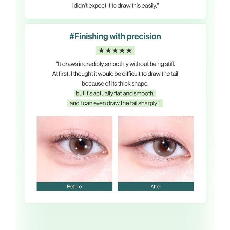 UNLEASHIA - Easy Glide Flat Eyeliner - 2 Colors