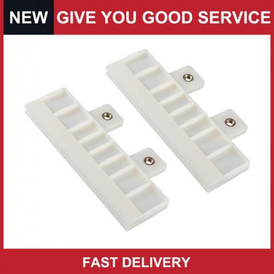 

Universal Car Window Door Glass Channel Retainer Clip Holder Beige Pack of 2