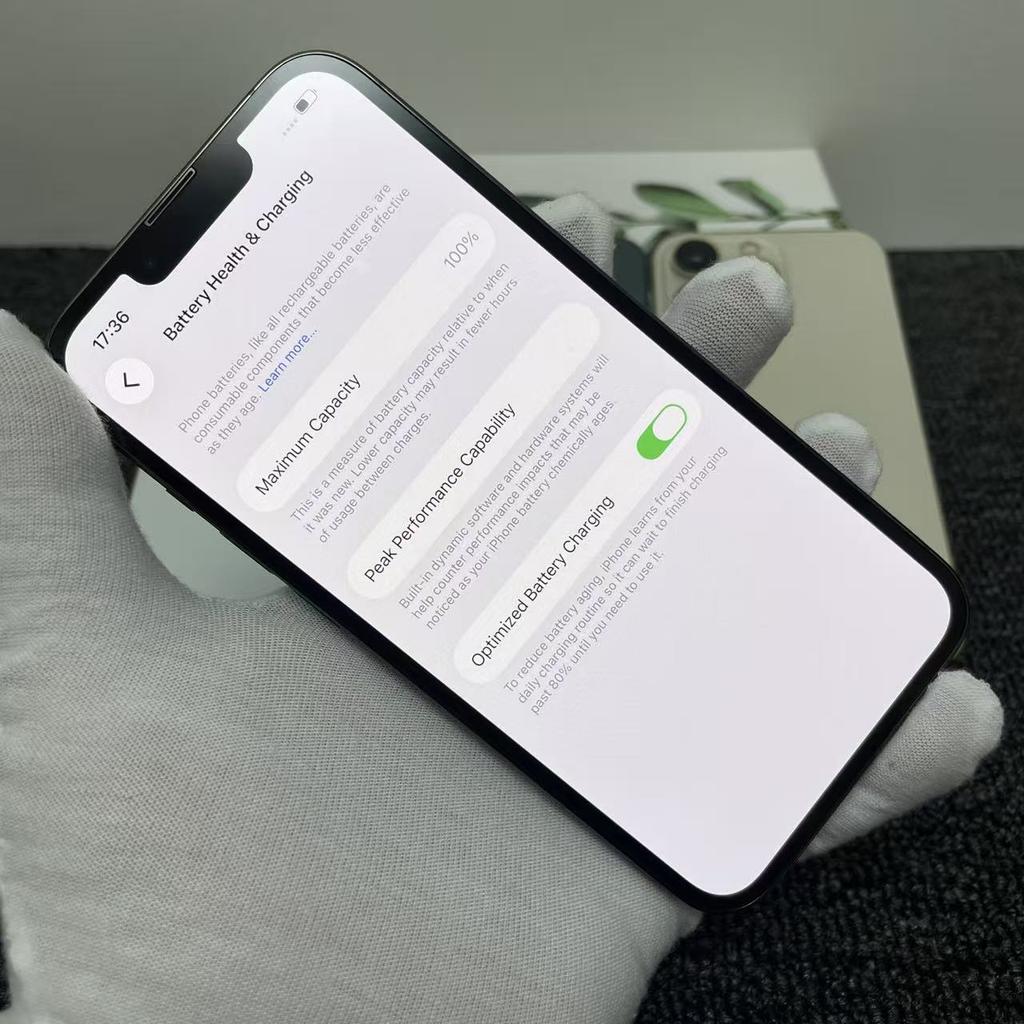 Refurbished Apple iPhone 13 Pro Max Smartphone with Nano-SIM+eSIM