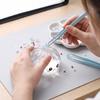 Bun Shape Stress Toys DIY Dumpling Squeeze Toy Skin, Fillable Empty Ball Skin with Soft Balls Stopper, Anxiety Relief Simulated Making Supplies Focus