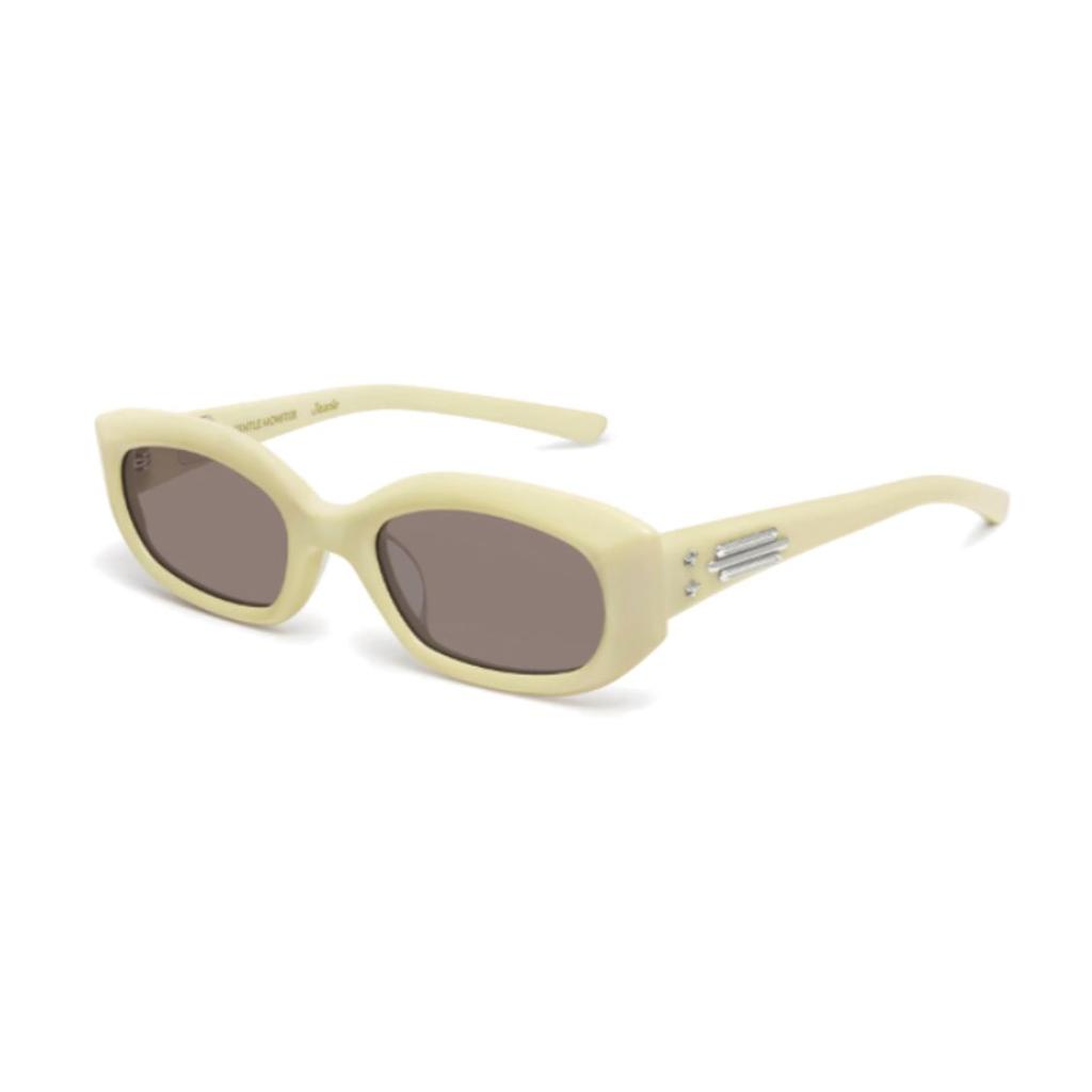 Gentle Monster X Jennie Collaboration Irregular Frame Sunglasses Unisex sunglasses Yellow Jennie - WispyY8