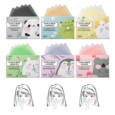 300 unidades de papel absorvente de óleo facial premium portátil, folhas de limpeza facial para maquiagem facial, papel absorvente amigável