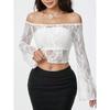 Spring And Autumn New Women'S Versatile Long Sleeve Daily Business Commuter Elegant Comfort Sexy Bottom Shirt Top