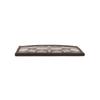 COACH 10 Classic Presbyopia Cowhide Fabric Card Holder Regular Men's Oak Color and Maple Color Oak color maple color