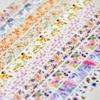 5 Rolls Spring Flower Washi Tape Self-adhesive Artistic Tape  Craft Making