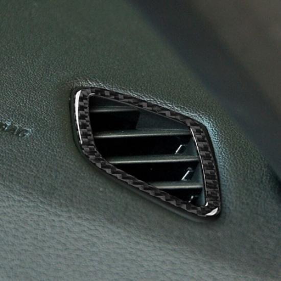 2Pcs Carbon Fiber Front Side Air Vent Outlet Panel Cover For BMW Z4 E89 2009-16