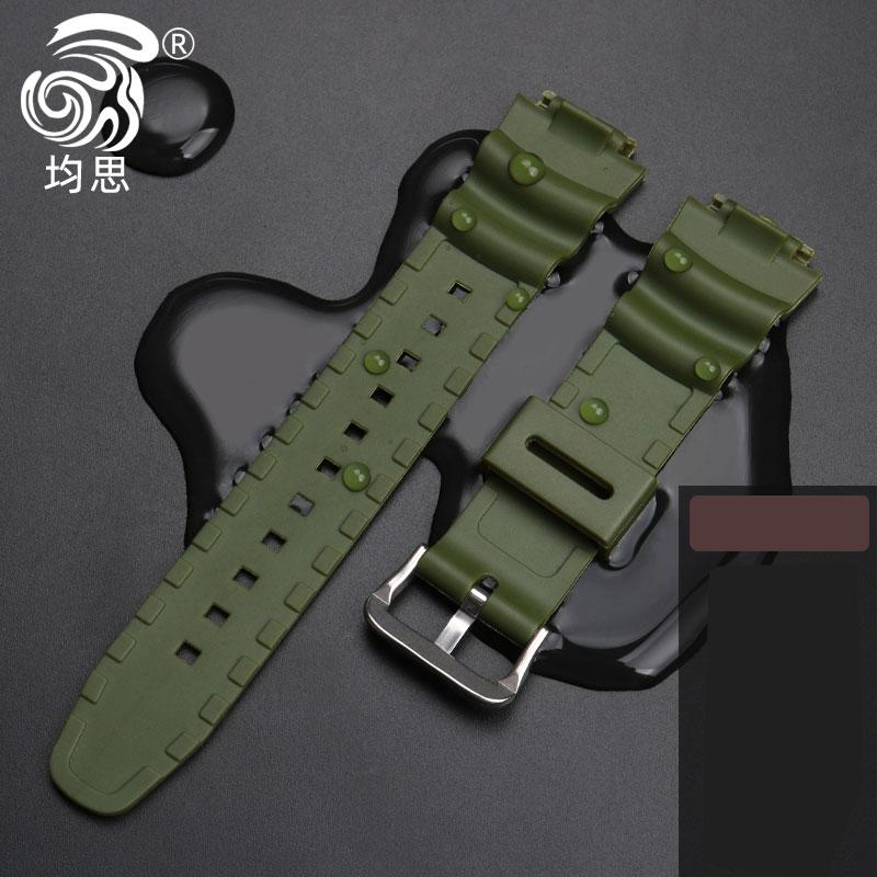 Silicone watch strap  for Casio Watch Strap w-218h/ae-1200 /1100 / f-108 /sgw300 /400 /500 /w-800h / mrw-200