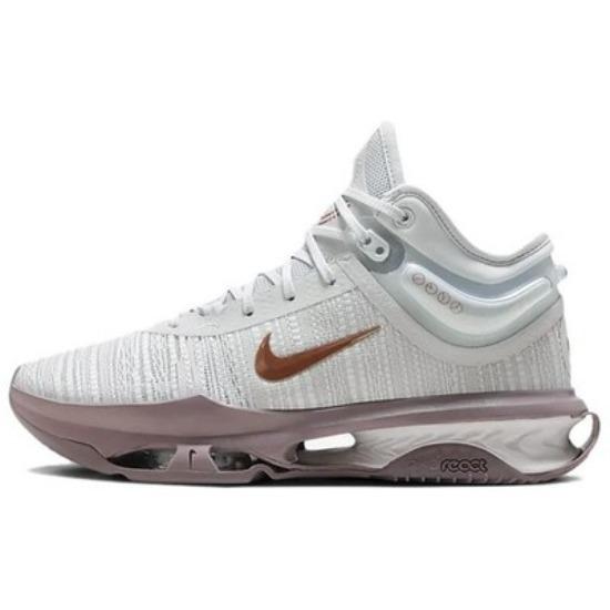 Nike Air Zoom G.T. Jump 2 Mid top Basketball Shoes Mens White Gray Asian Version