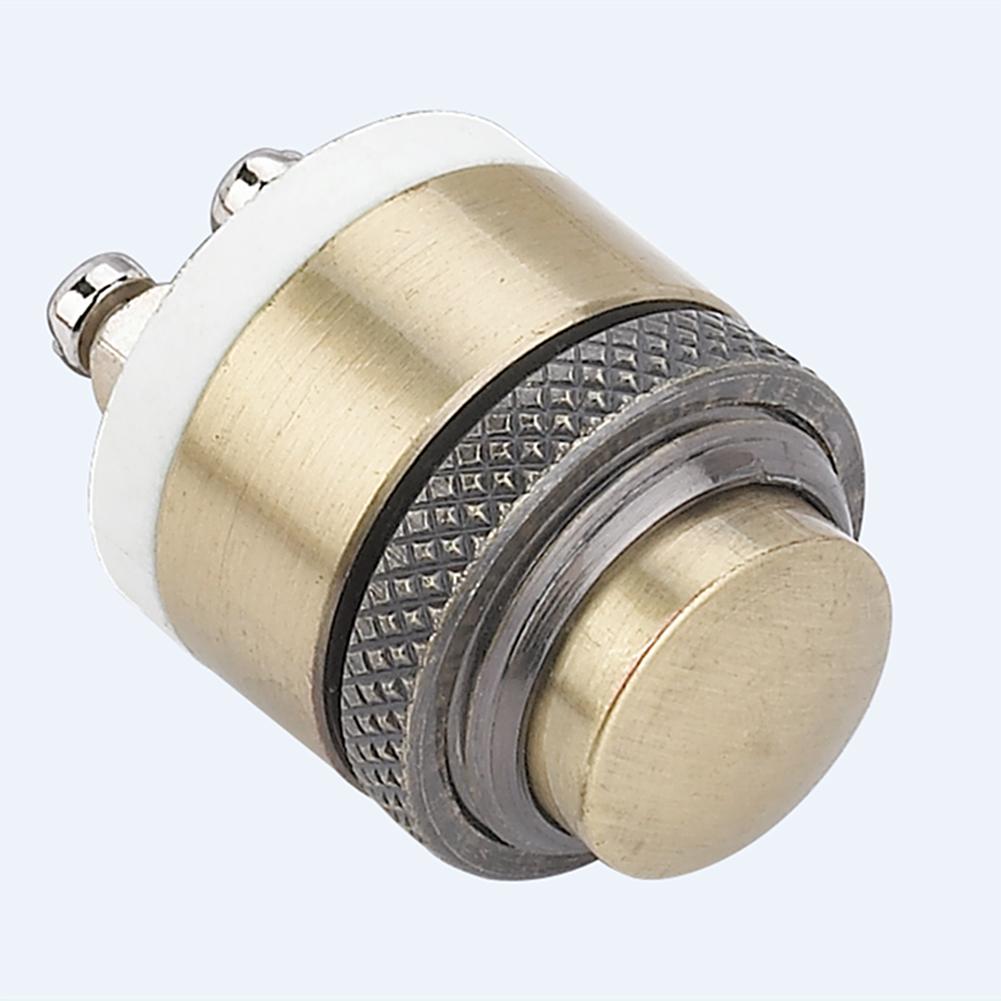 Outdoor Installation Brass Doorbell Button 36V DC Doorbell Switch Access Control Access Control Button 16mm Mounting Hole