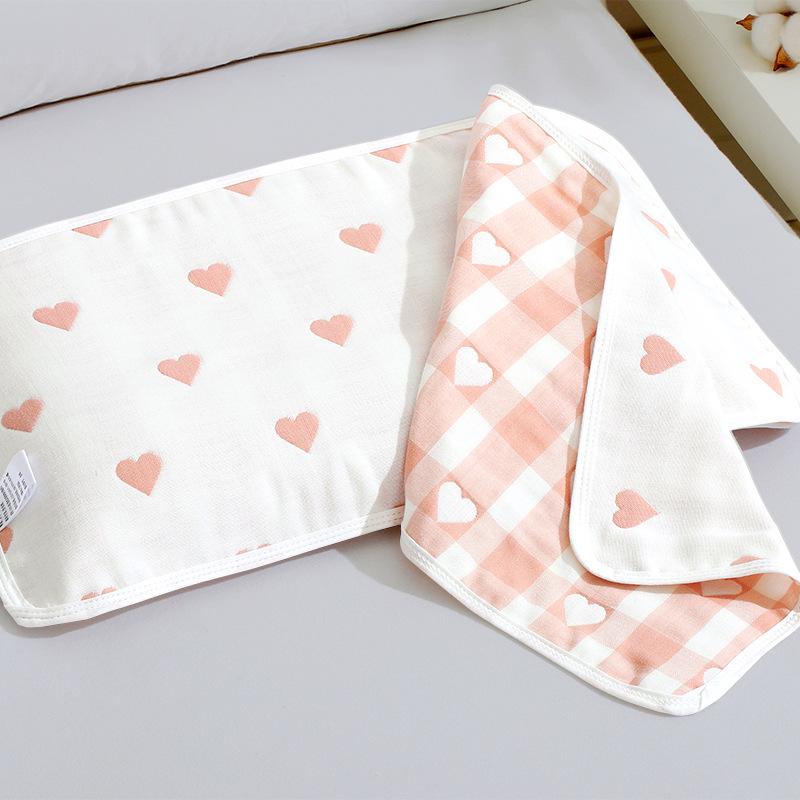 Newborn Six-Layer Pure Cotton Jacquard Baby Pillowcase 40x60 cm