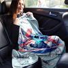 1pc Stitch Printing Blanket - Soft, All-Season Throw for Office Blanket,Personalized Gift with Adorable Cartoon Design