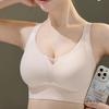 Underwear Summer Thin Women's Gathering Bra Top Support Anti Sagging Non Marking Bra Smooth Noodles Breathable Bra
